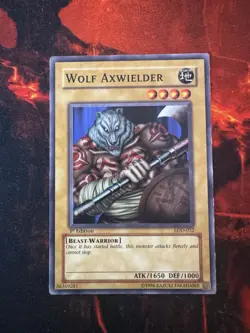 YU-GI-OH! - Wolf Axwielder - LOD-052 - 1.Auflage - Image 1