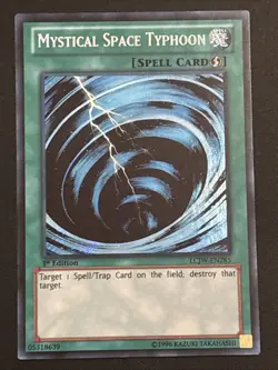 Mystical Space Typhoon LCJW-EN285 Joey's World 1st Edition Secret Rare LP - Image 1