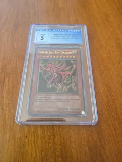 Yu-Gi-Oh Slifer the Sky Dragon GBI-001 Ultra Rare CGC 5 - Image 1