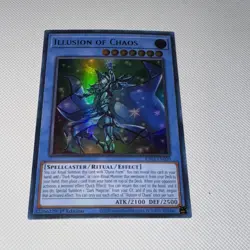 Yugioh! TCG Illusion Of Chaos Ultra Rare NM RA02-EN020 - Image 1