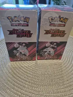 Pokemon TCG Destined Rivals Half Booster Box |Brand New & Sealed | x2 - Image 1