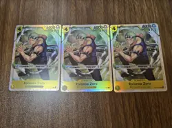[LOT 3] One Piece TCG - Roronoa Zoro SR OP15-113, ENG, OP15-EB04 Set - Image 1