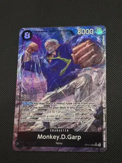 Monkey D Garp OP11-095 SR Alt Art - A Fist of Divine Speed - One Piece - English - Image 1
