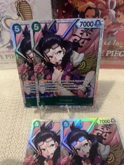 4x Smoker - OP10-030 SR English - Foil - Playset - TCG - NM/M One Piece - Image 1