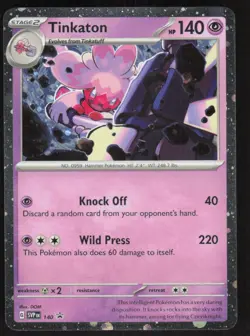Tinkaton (Cosmo Holo) 140 Holo Promo Scarlet & Violet Promo Pokemon Near Mint - Image 1