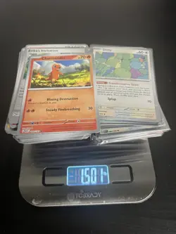 7.2 LBS! Pokemon TCG Scarlet & Violet 151 Bulk lot 1500+ c/uc 400+ Rev Holo Holo - Image 2