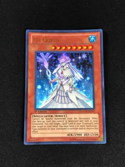 YUGIOH ICE QUEEN LCGX-EN207 1ST ULTRA PLAY/EDGEWARE - Image 1
