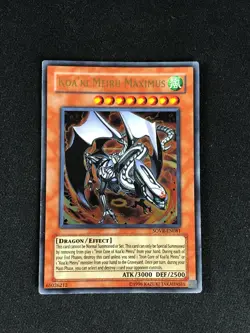 YUGIOH KOA’KI MIERU MAXIMUS SOVR-EN081 ULTRA HP/CREASES - Image 1