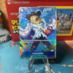 One Piece TCG: Royal Blood Cavendish OP10-045 (Parallel / Alt Art) - MINT - Image 1