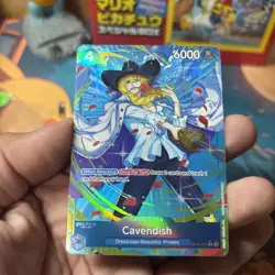 One Piece TCG: Royal Blood Cavendish OP10-045 (Parallel / Alt Art) - MINT - Image 4