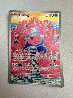 Pokemon TCG - Flamigo - 227/193 - Paldea Evolved - MINT PACK FRESH - Image 1