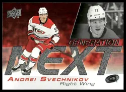 Andrei Svechnikov 2019-20 Upper Deck #GN-10 Generation Next Carolina Hurricanes - Image 1