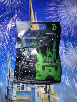 (10 pack) 2026 Disneyland Hidden Mickey Mystery Pouch Wave A 2 Pins/Bag Sealed - Image 1