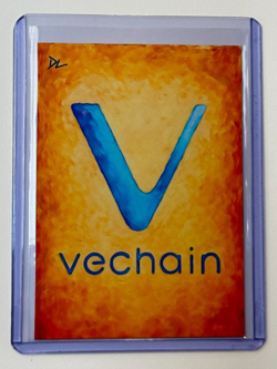The Art Of VeChain Limited Artist Signed "Supply Chain Crypto" Trading Card 1/10 - Image 1