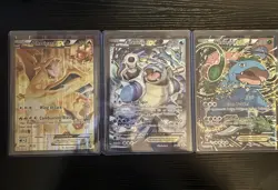 Pokemon EX Jumbo Charizard XY121 Blastoise XY122 Venusaur XY123 Nm Condition - Image 1