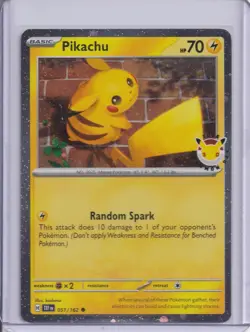 Pikachu (Pokemon Day 2026) Holo Common Miscellaneous Cards & Products 051/162 NM - Image 1