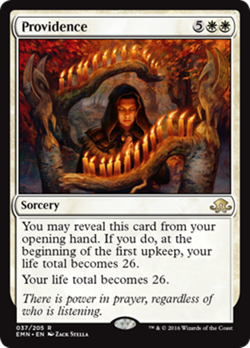 PROVIDENCE x1 mtg NM Eldritch Moon Rare 1 Cards - Image 1