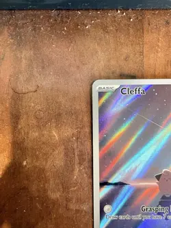 Pokemon Cleffa 202/197 Illustration Rare Full Art Holo SV03 Obsidian Flames Card - Image 3