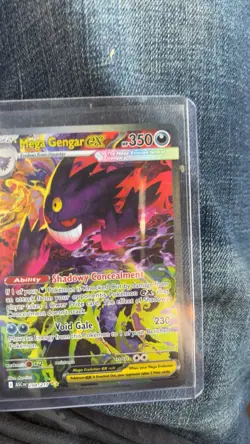 Mega Gengar EX 056/094 Phantasmal Flames Holo Double Rare Pokemon Card 350 HP - Image 1
