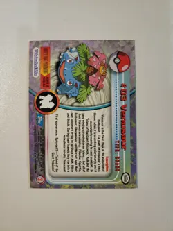 Venusaur #03 Topps Card (Pokemon TGC) NM - Image 2
