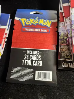 POKEMON TRADING CARD GAME 1 PACK 25 CARDS ONE FOIL GUARANTEE RANDOM INSERTS *NEW - Image 2