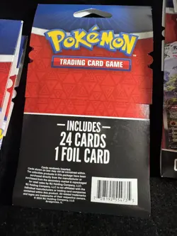 POKEMON TRADING CARD GAME 1 PACK 25 CARDS ONE FOIL GUARANTEE RANDOM INSERTS *NEW - Image 4