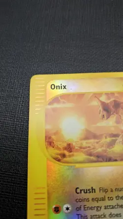 Onix 098/147 Aquapolis Reverse Holo 🔥 Pokemon Card Near Mint Free Shipping 🔥 - Image 2