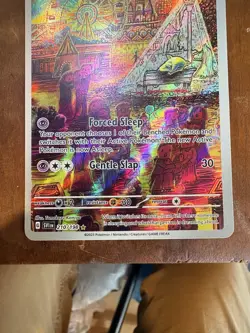 Pokemon Drowzee 210/198 SV01 Illustration Rare Full Art Holo Card - Image 3