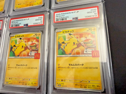 PSA 10 Pikachu 020/M-P McDonald's Promo Card 10 Sequential Set Japanese Limited - Image 4