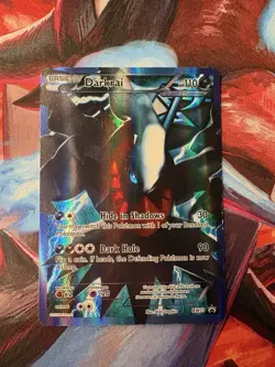 Pokemon Darkrai BW73 Full Art Promo Holo Team Plasma Black & White English Card - Image 2