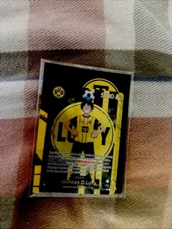 One Piece TCG x BVB Dortmund ST03-003 Monkey D. Luffy Card Sealed ENG - Image 1