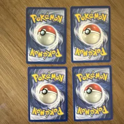 4 Pokemon TCG Mew Basic Pokemon Cards English Regular Card Stock Lot #2 - Image 2