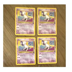 4 Pokemon TCG Mew Basic Pokemon Cards English Regular Card Stock Lot #1 - Image 1