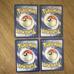 4 Pokemon TCG Mew Basic Pokemon Cards English Regular Card Stock Lot #1 - Image 2