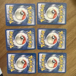 6 Pokemon TCG Dark Gyarados Prerelease Team Rocket Cards English 8/82 Lot - Image 2