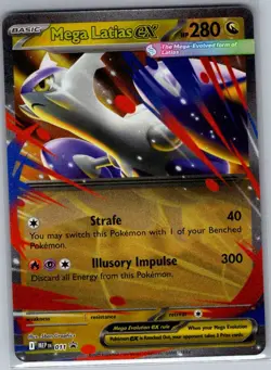 Mega Latias ex MEP 011 ME: Mega Evolution Promo - Pokemon Card - NM - Image 1