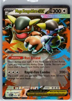 Mega Kangaskhan ex 025 ME: Mega Evolution Promo - Pokemon Card - NM - Image 1