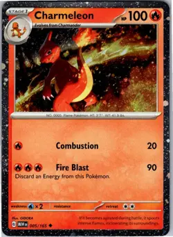 Charmeleon - (Cosmos Holo) Holo Promo Miscellaneous Cards & Products 005/165 NM - Image 1