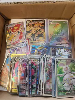 Huge Pokemon Card Lot Mainly From Sword And Sheild Era A Couple Tag Team And New - Image 1