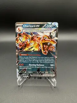 Charizard ex 054/091 - Pokemon TCG Paldean Fates -Double Rare Half Art - NM/M - Image 1