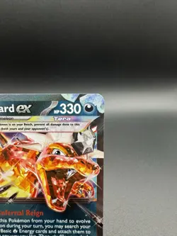 Charizard ex 054/091 - Pokemon TCG Paldean Fates -Double Rare Half Art - NM/M - Image 3