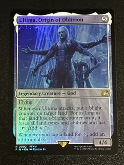 MTG Final Fantasy Ultima, Origin of Oblivion Foil 0002 NM Rare - Image 1