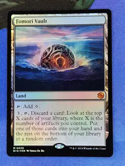 1x FOIL Fomori Vault, NM, The Big Score (BIG), Magic: the Gathering, MtG - Image 1