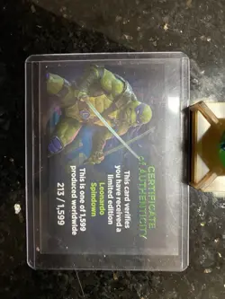 Ninja Turtles Leonardo Spindown D20 Legendary Limited Edition - TMNT MTG - Image 2