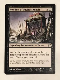 Honden of Night’s Reach SP Champions of Kamigawa MTG - Image 1