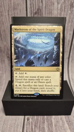 Maelstrom of the Spirit Dragon Tarkir: Dragonstorm Regular Land Rare MTG NM - Image 1