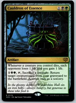 Cauldron of Essence R Secrets of Strixhaven 179 NM - Image 1
