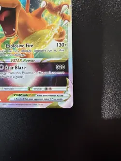 Charizard VSTAR 018/172 Brilliant Stars Ultra Rare Full Art Holo Pokemon TCG - Image 5