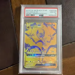 2019 Pokemon SM Black Star PM Center Promo #SM103 Lunala Gx FA PSA 10 GEM MINT - Image 1