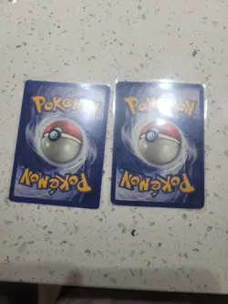 Pokemon Fossil Set Lot –Moltres LP & Articuno HP (Black Spot) WOTC Vintage Cards - Image 2